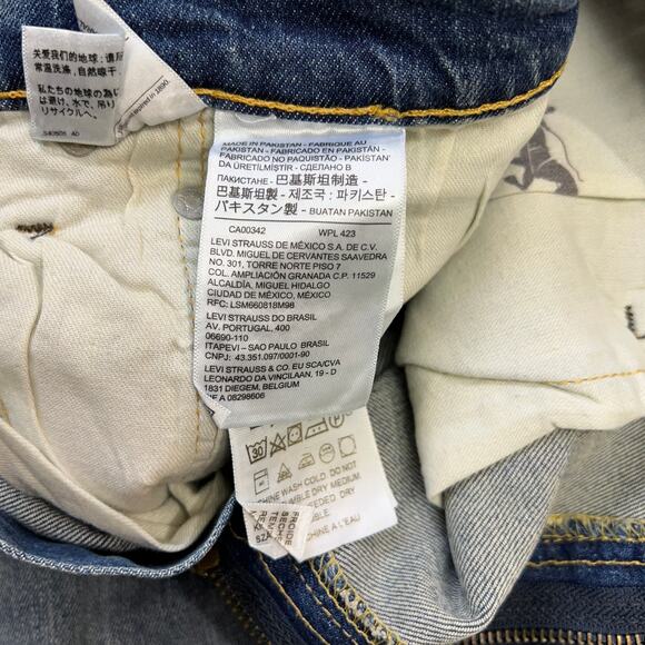 Levi's Flex 541 Athletic Taper Men's Medium Wash Stretch Jeans Size W36 L36 - Picture 8 of 11